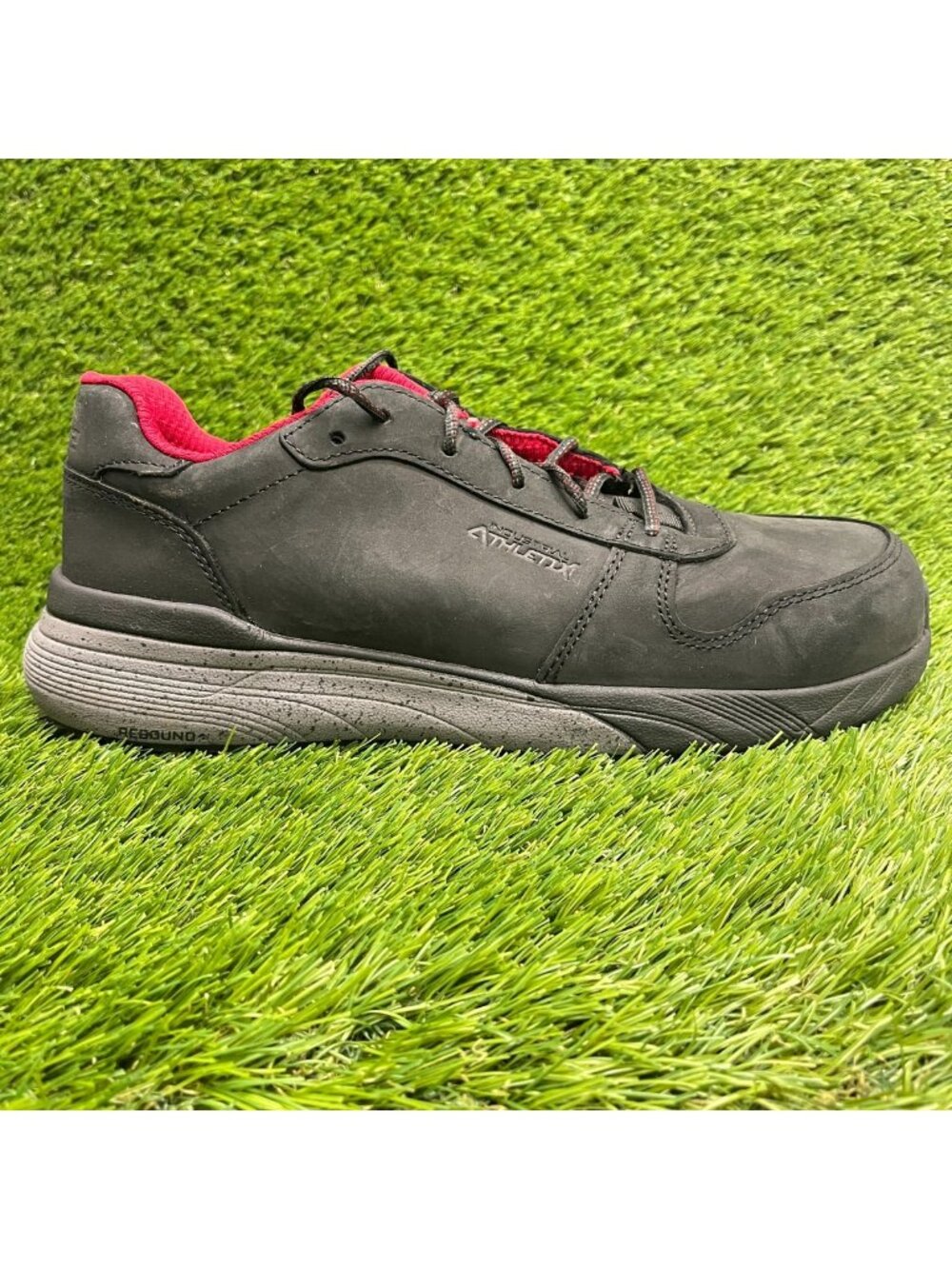 Rocky Industrial Athletix Mens Size 10 Black Composite Toe Safety Work Shoes